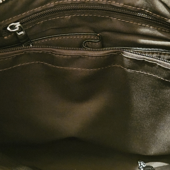 New W Tags Over Earth Genuine Leather Hobo Purse Shoulder Bag Crossbody Handbag - Picture 12 of 13